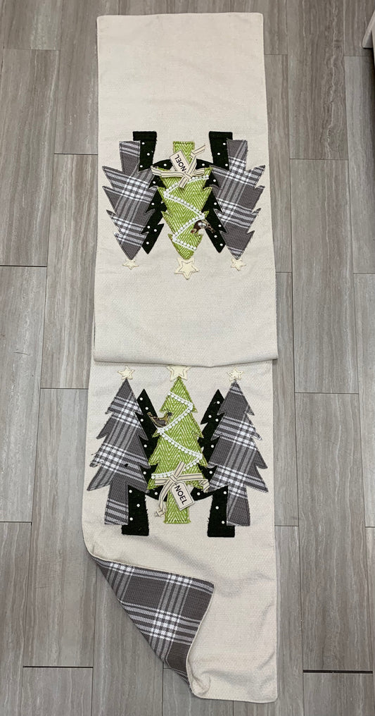 Christmas Tree Noel Runner