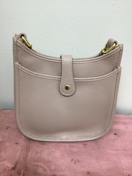 Genuine Leather Small Outer Pocket Bag