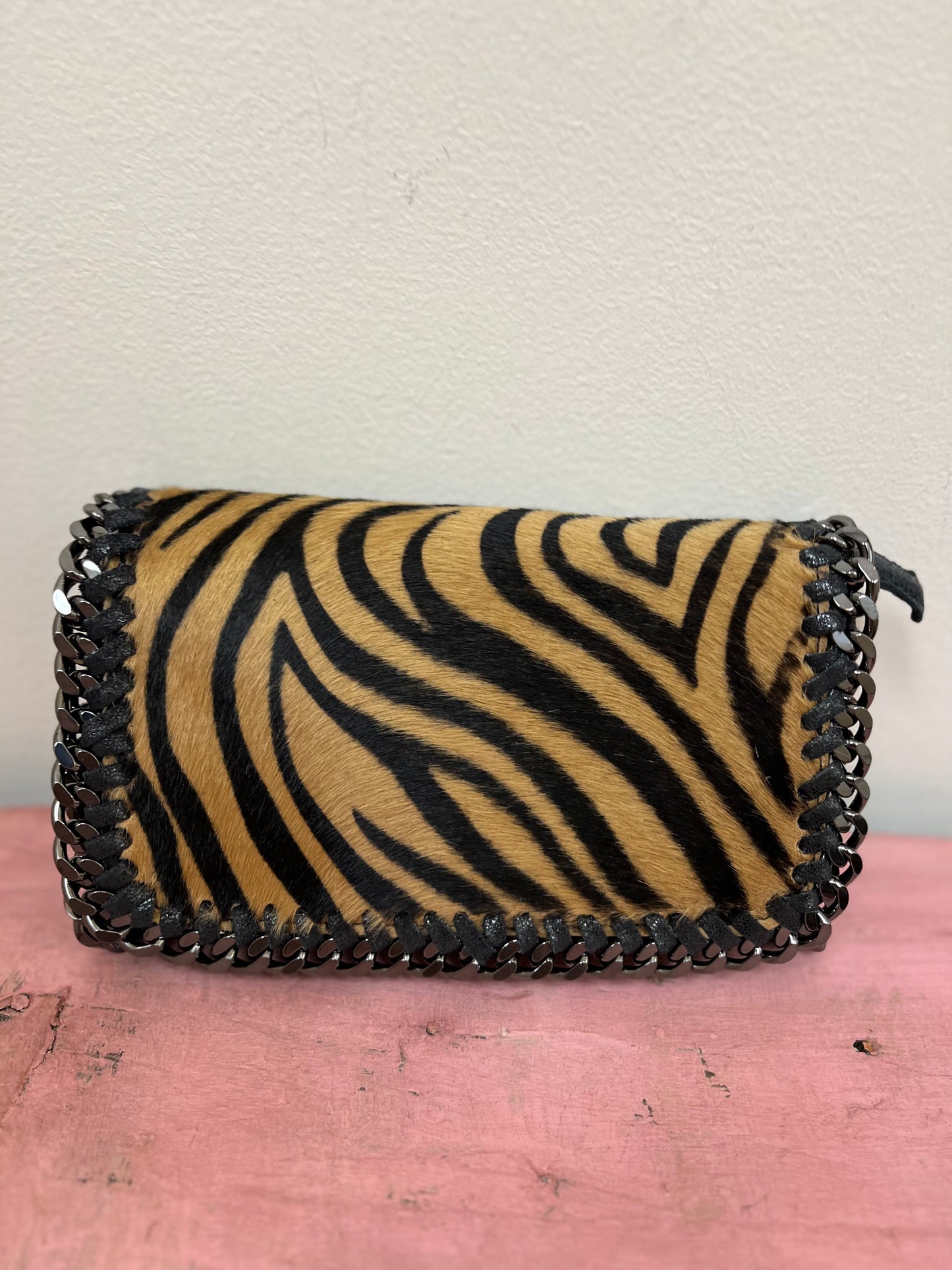 Genuine Leather Animal Clutch