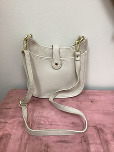 Genuine Leather Small Outer Pocket Bag