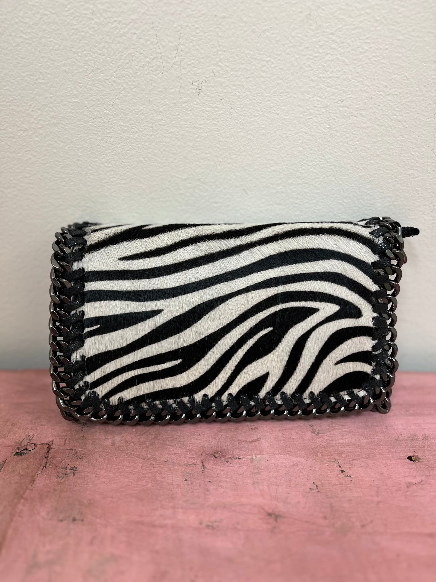 Genuine Leather Animal Clutch