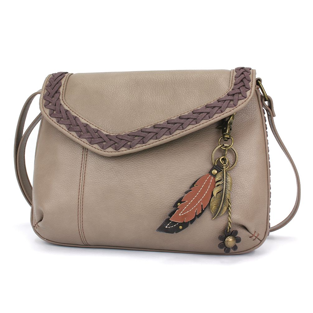 Chala Braided Bohemian Accent Stitching Bag