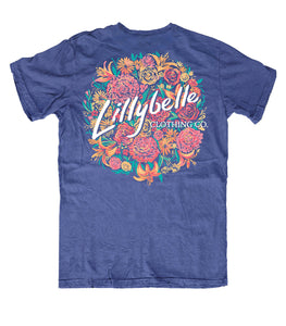 LillyBelle Flowers China Colored T-Shirt
