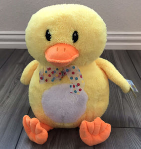 Easter Duck Yellow Plush Lovey