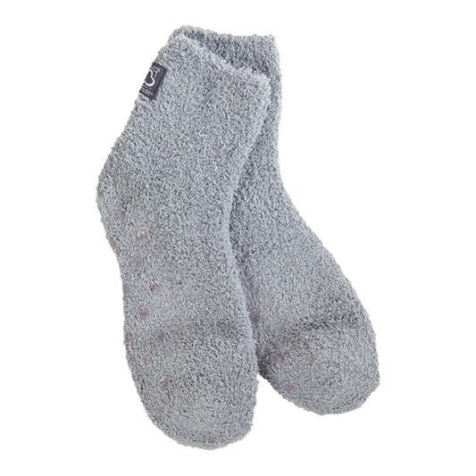 Worlds Softest Cozy Qtr's W/Grippers