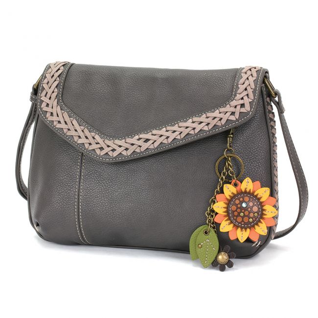 Chala Braided Bohemian Accent Stitching Bag