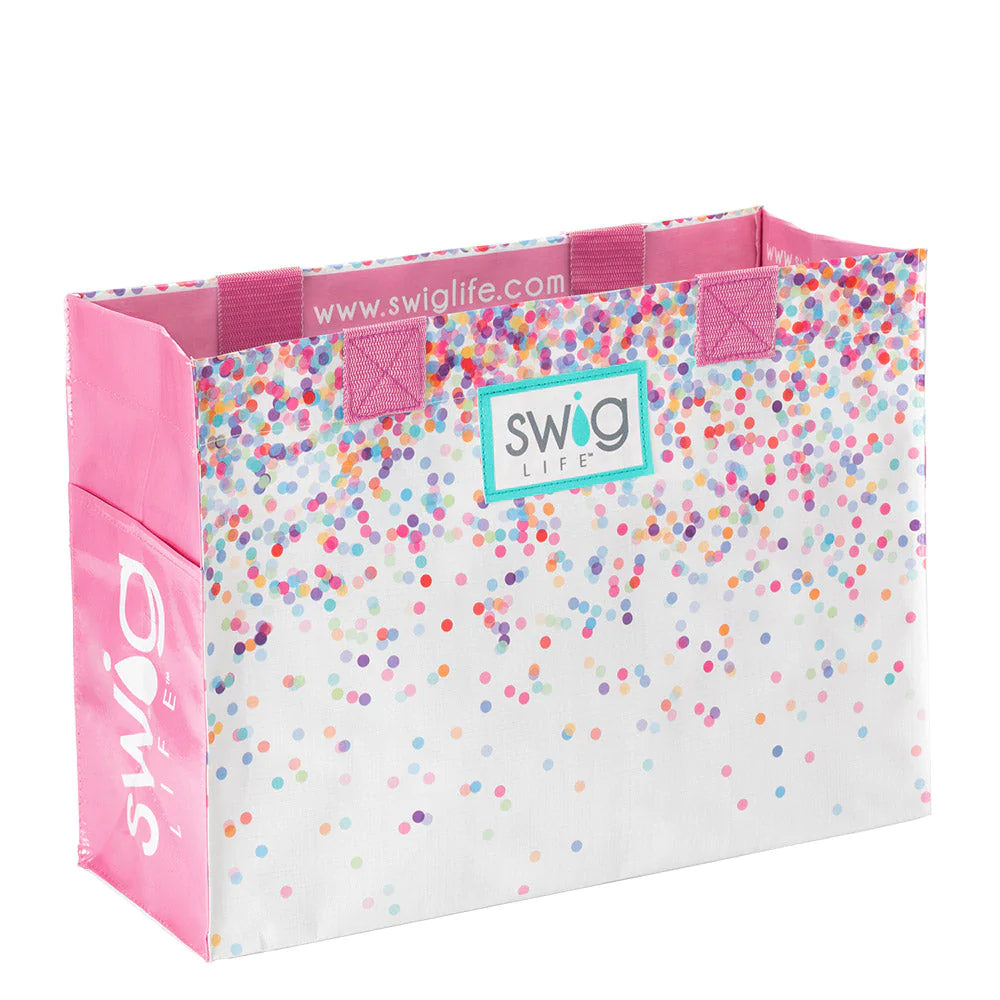 Swig Confetti Laminated Tote Bag