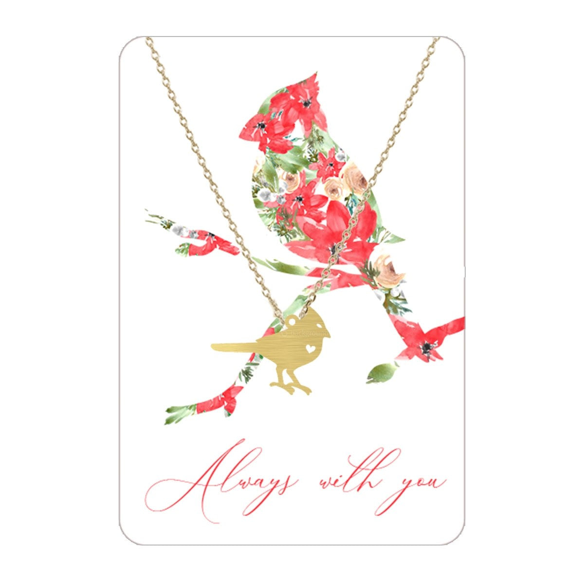 Always With You Keepsake Card w/Necklace