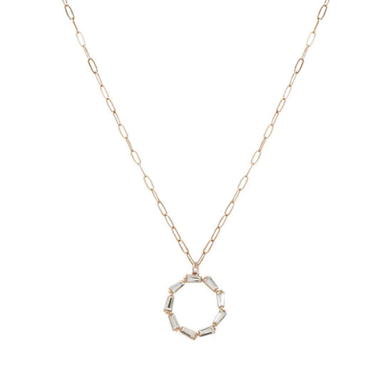Gold Crystal Grace & Hustle Necklace